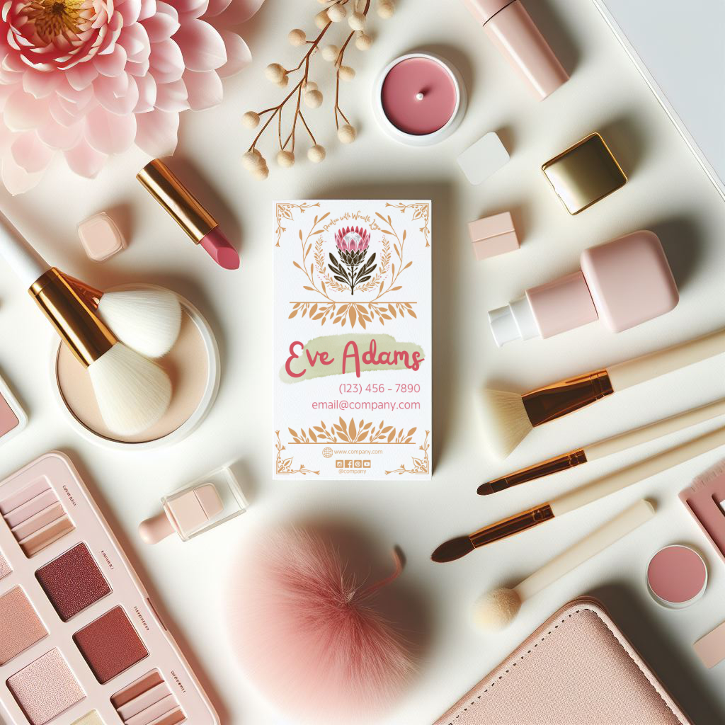 Canva Template: Protea Themed Business Card